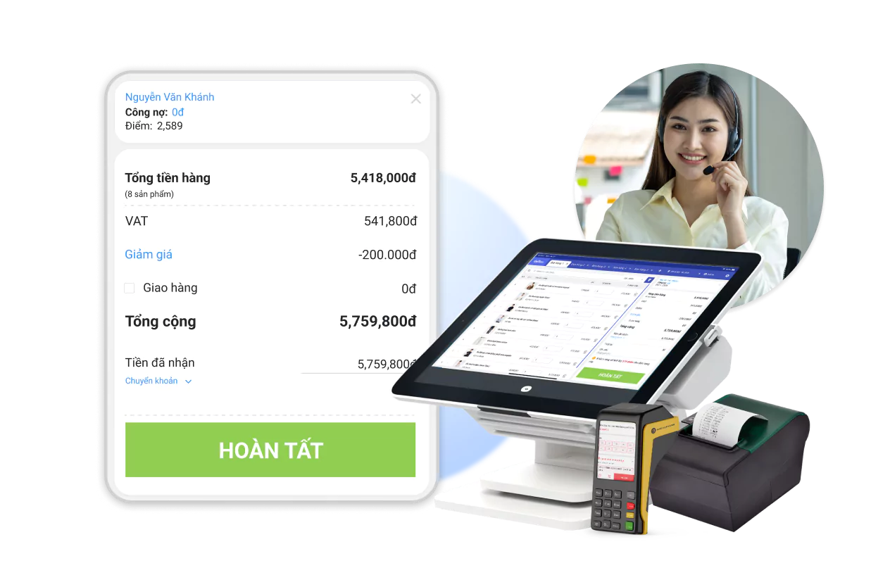 GoCALL - Tạo đơn hàng ngay khi gọi